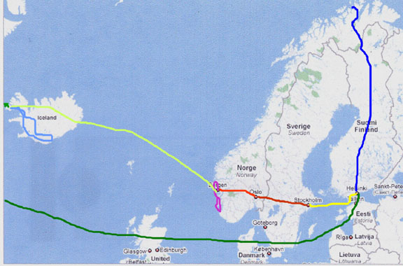 Greater Scandinavia Map